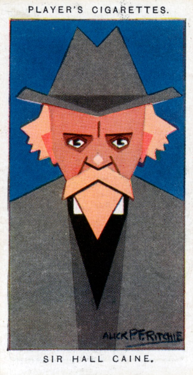 Sir Hall Caine, brittiläinen kirjailija, 1926 tekijältä Alick P. F. Ritchie