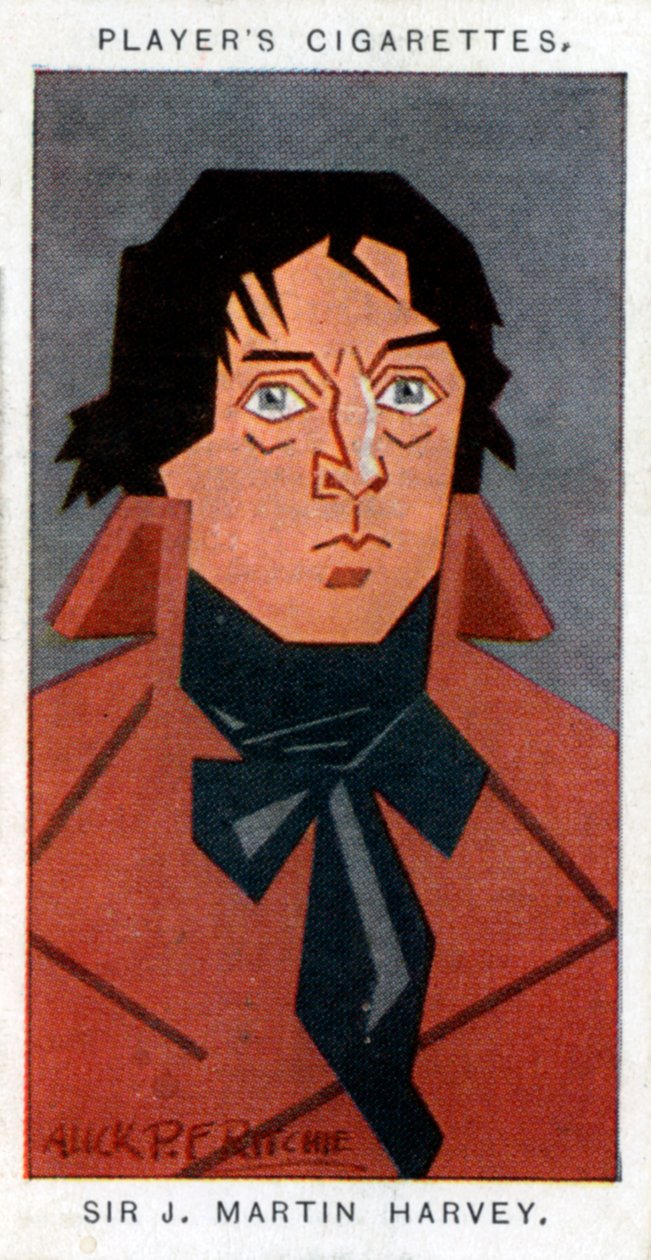 Sir John Martin-Harvey, brittiläinen näyttelijä ja teatterijohtaja, 1926. tekijältä Alick P. F. Ritchie