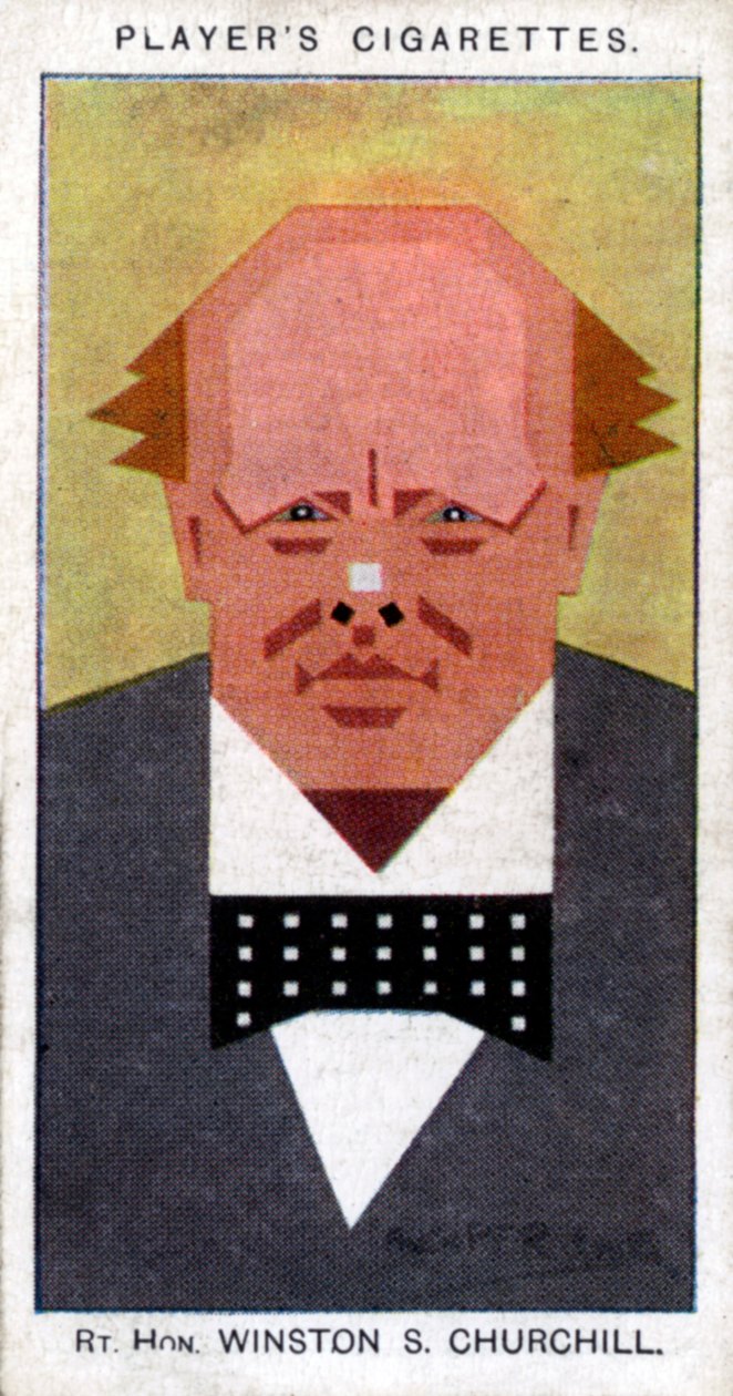 Winston Churchill, Britannian pääministeri, 1926 tekijältä Alick P. F. Ritchie