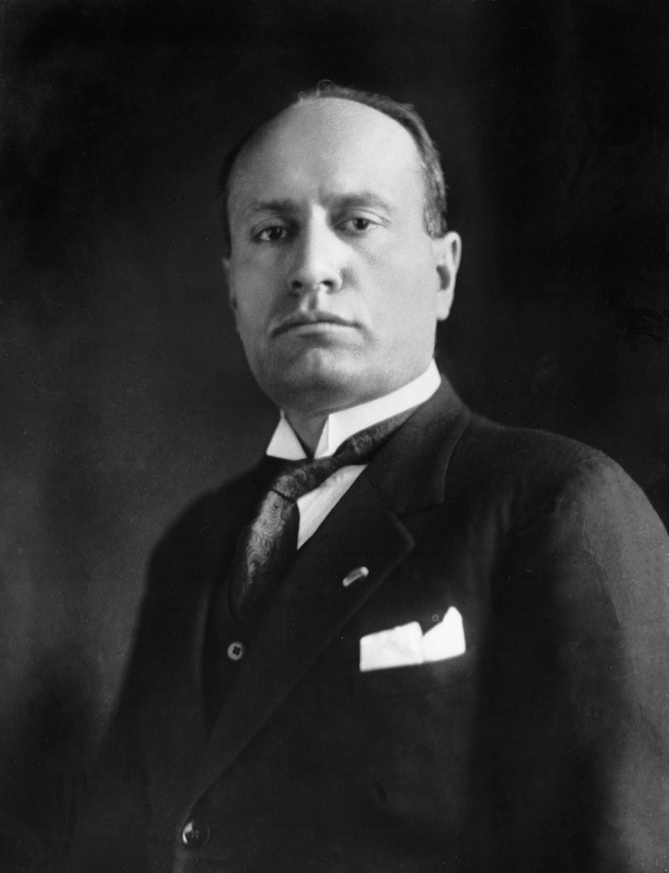 Benito Mussolini (m/w kuva) tekijältä Fratelli Alinari