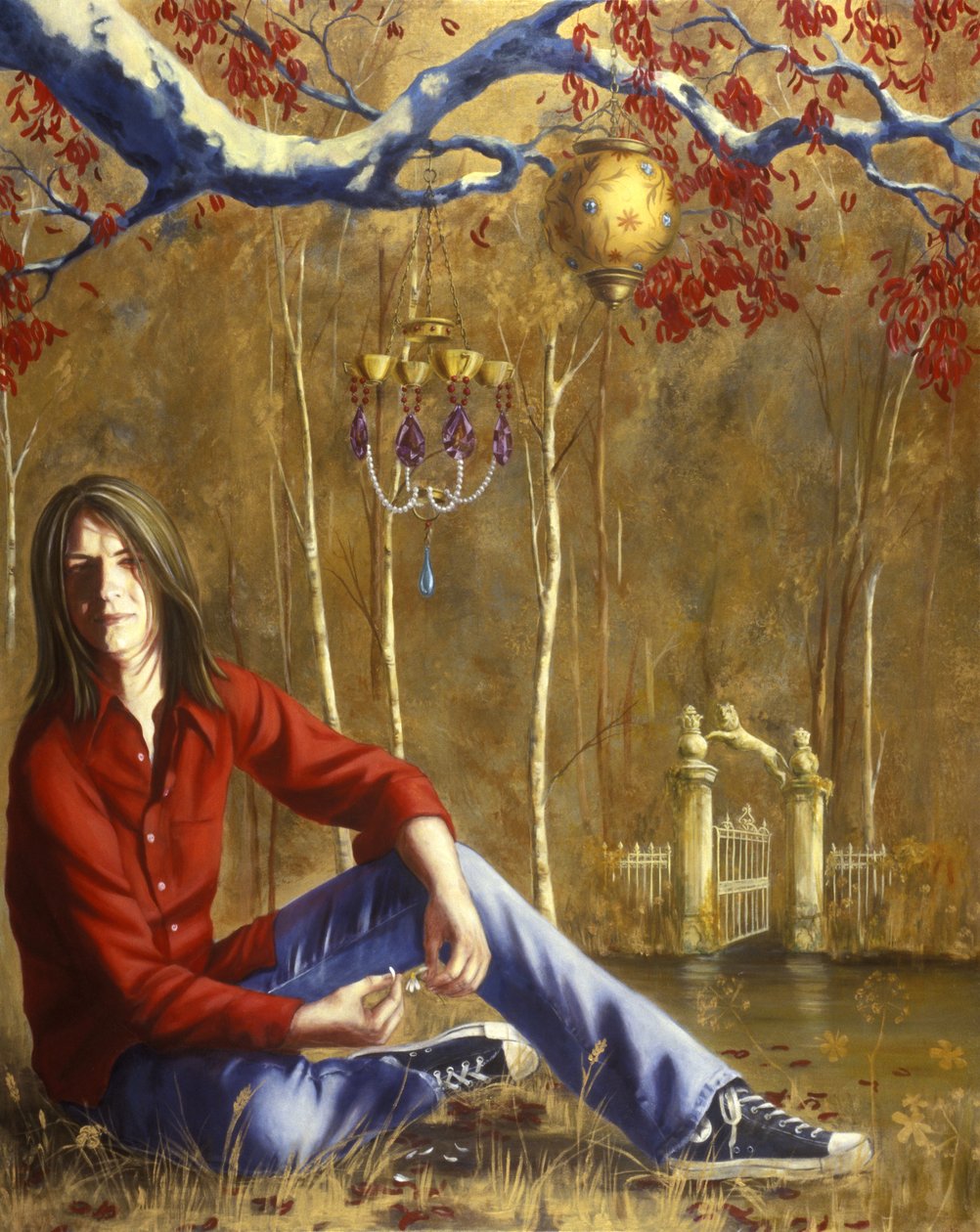 Calvin (akryyli ja öljy kankaalle) tekijältä Alix Contemporary Artist Soubiran Hall
