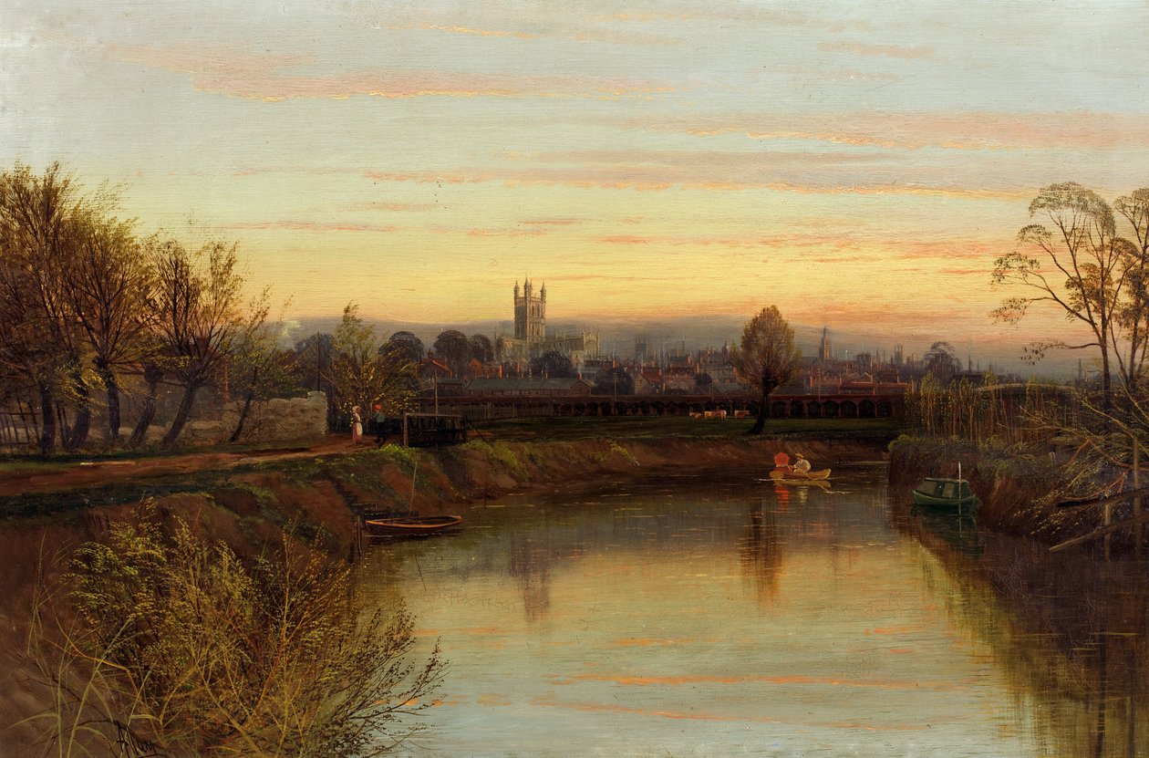 Gloucester Severnside Farmilta, n. 1910 tekijältä Allam