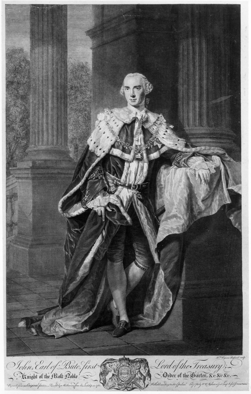 John Stuart, Buten 3. jaarli, 1763 tekijältä Allan Ramsay