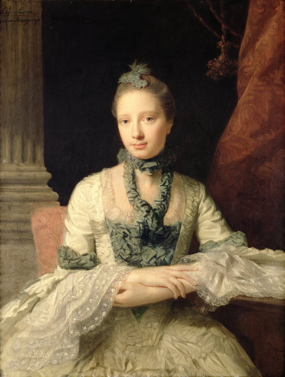 Lady Susan Fox-Strangways, 1761 tekijältä Allan Ramsay