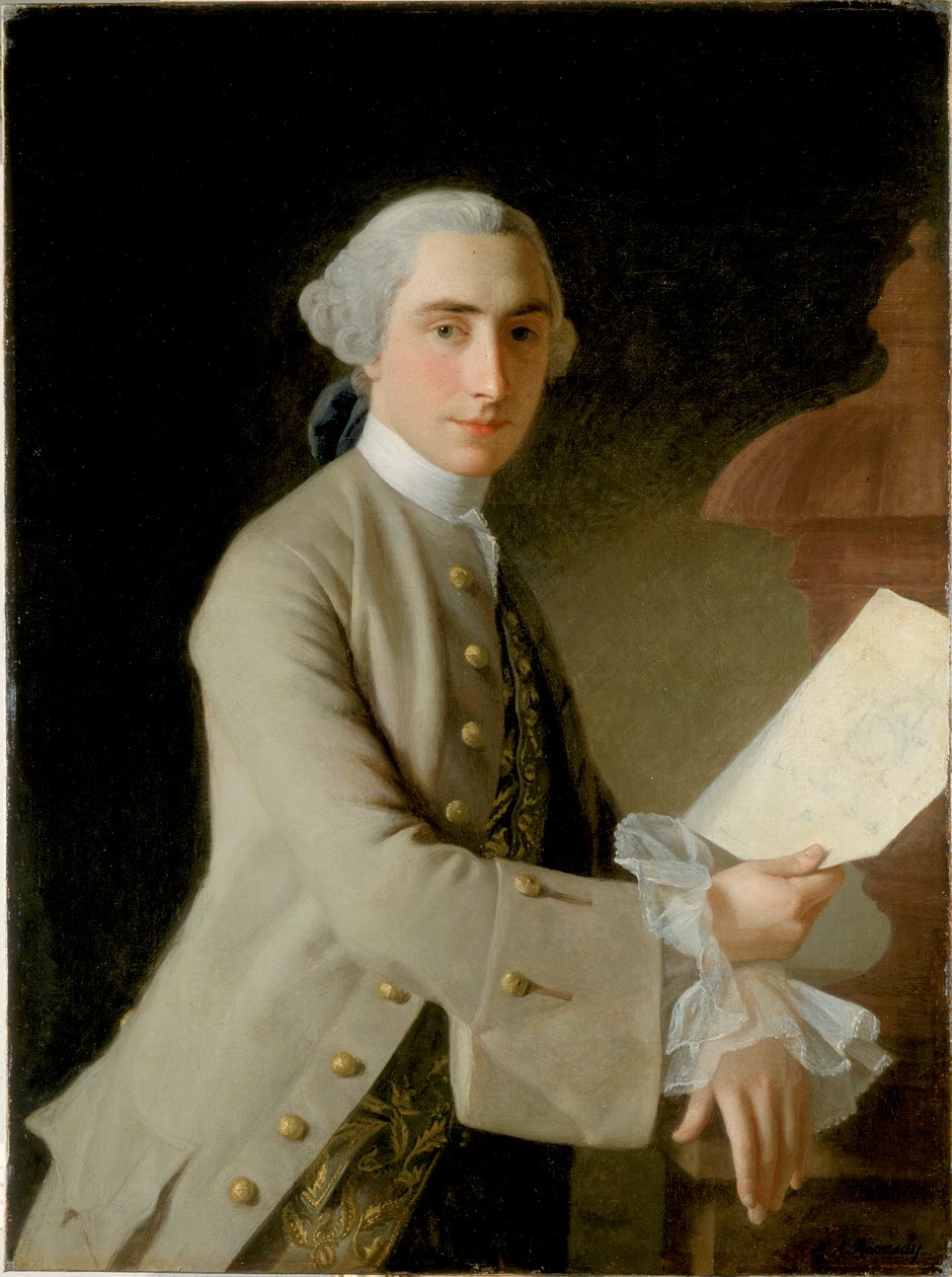 James Adamin muotokuva, 1754 tekijältä Allan Ramsay
