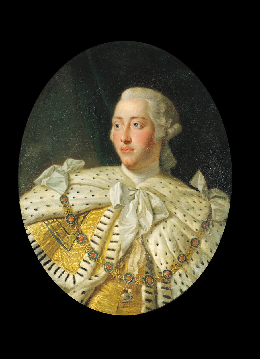Kuningas Yrjö III:n muotokuva vuoden 1760 jälkeen tekijältä Allan Ramsay