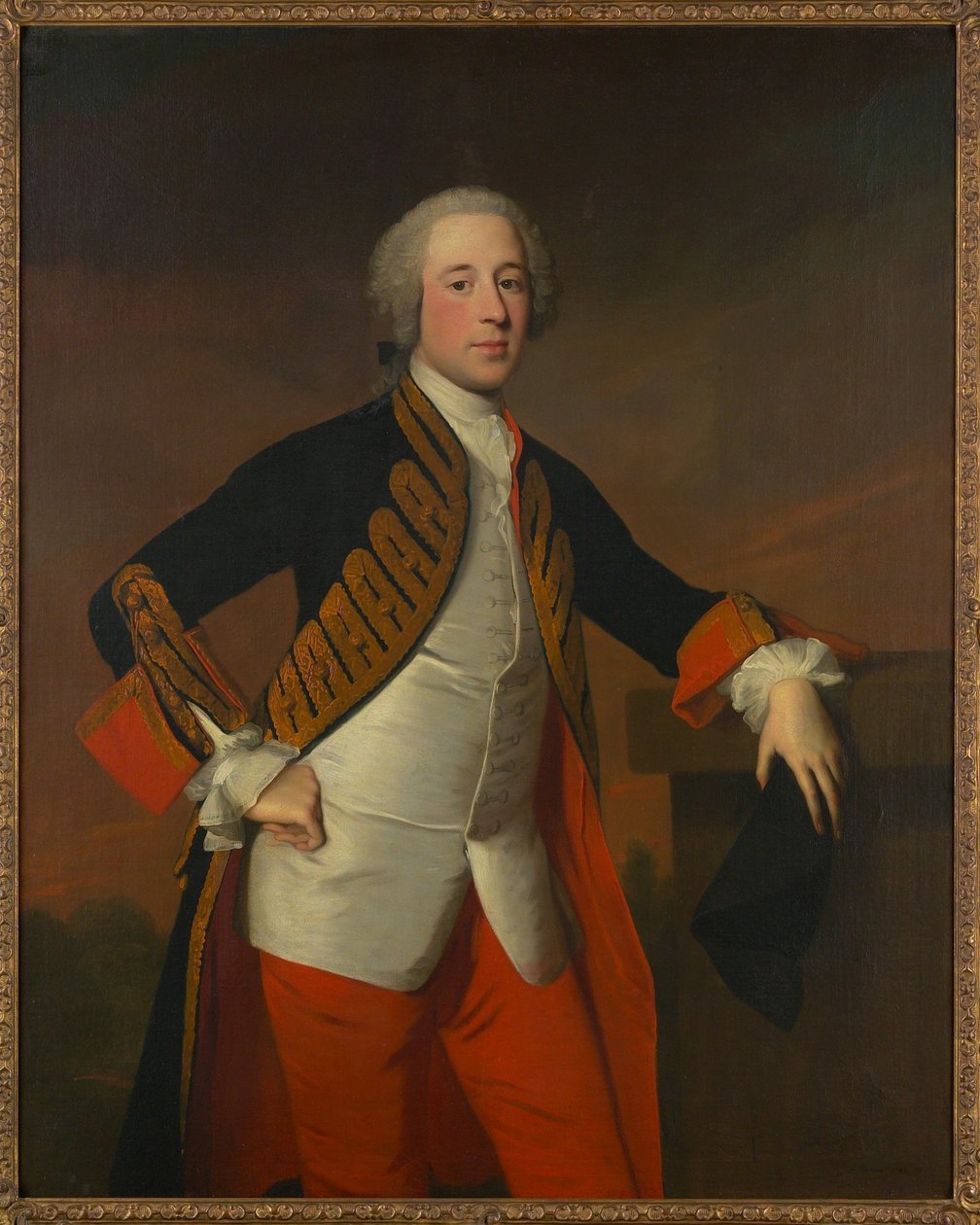 Gentlemanin muotokuva, 1745 tekijältä Allan Ramsay