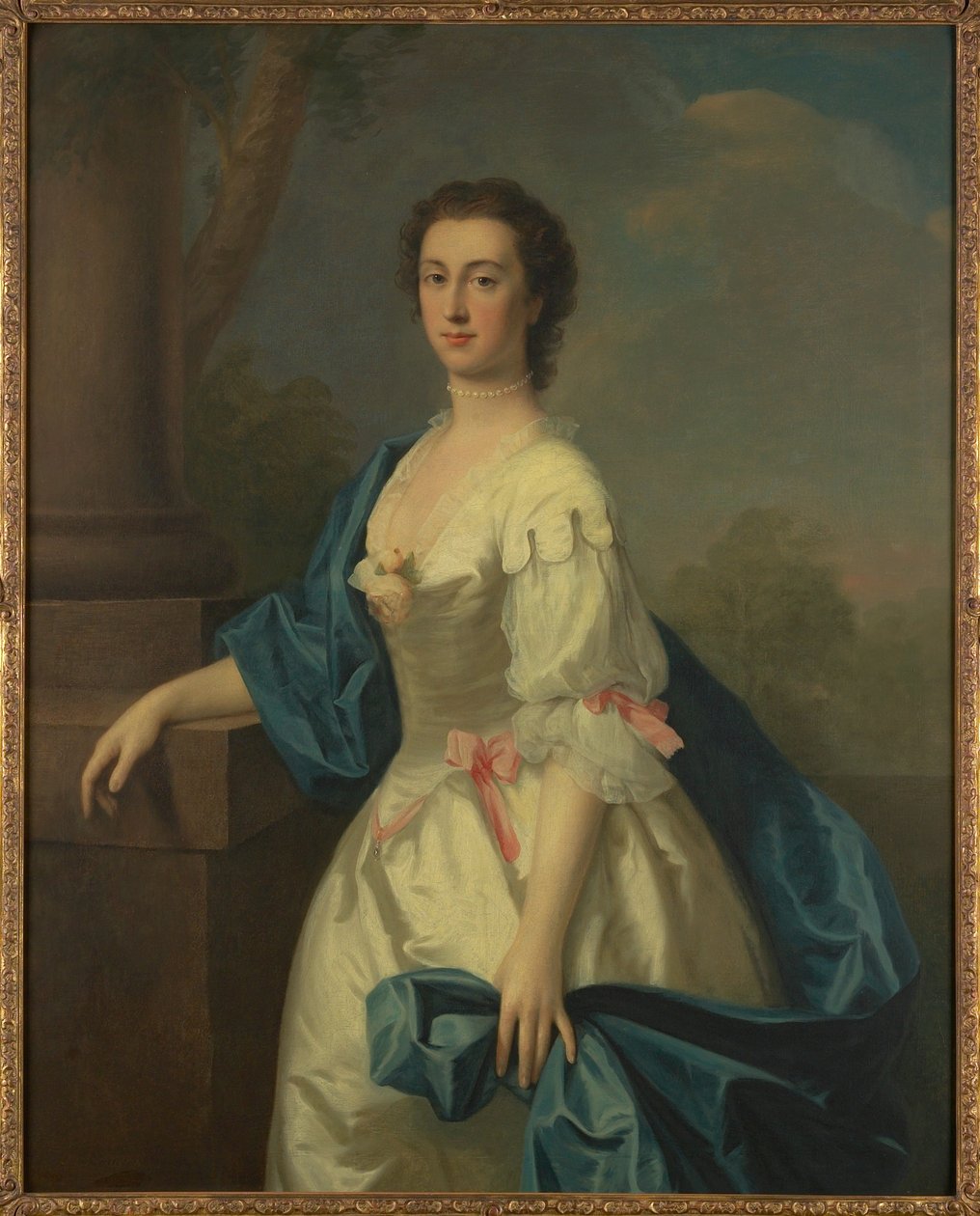 Naisen muotokuva, n. 1744 tekijältä Allan Ramsay