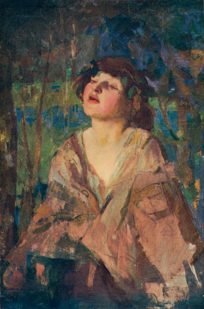 Ääni metsässä, vuodelta 1928 tekijältä Allan Douglass Mainds