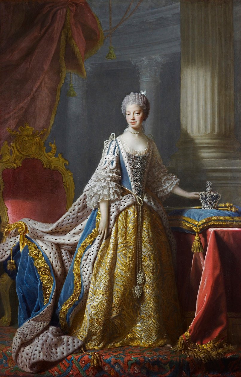 Allan Ramsay - Kuningatar Charlotte (kuninkaallinen kokoelma)1 tekijältä Allan Ramsay