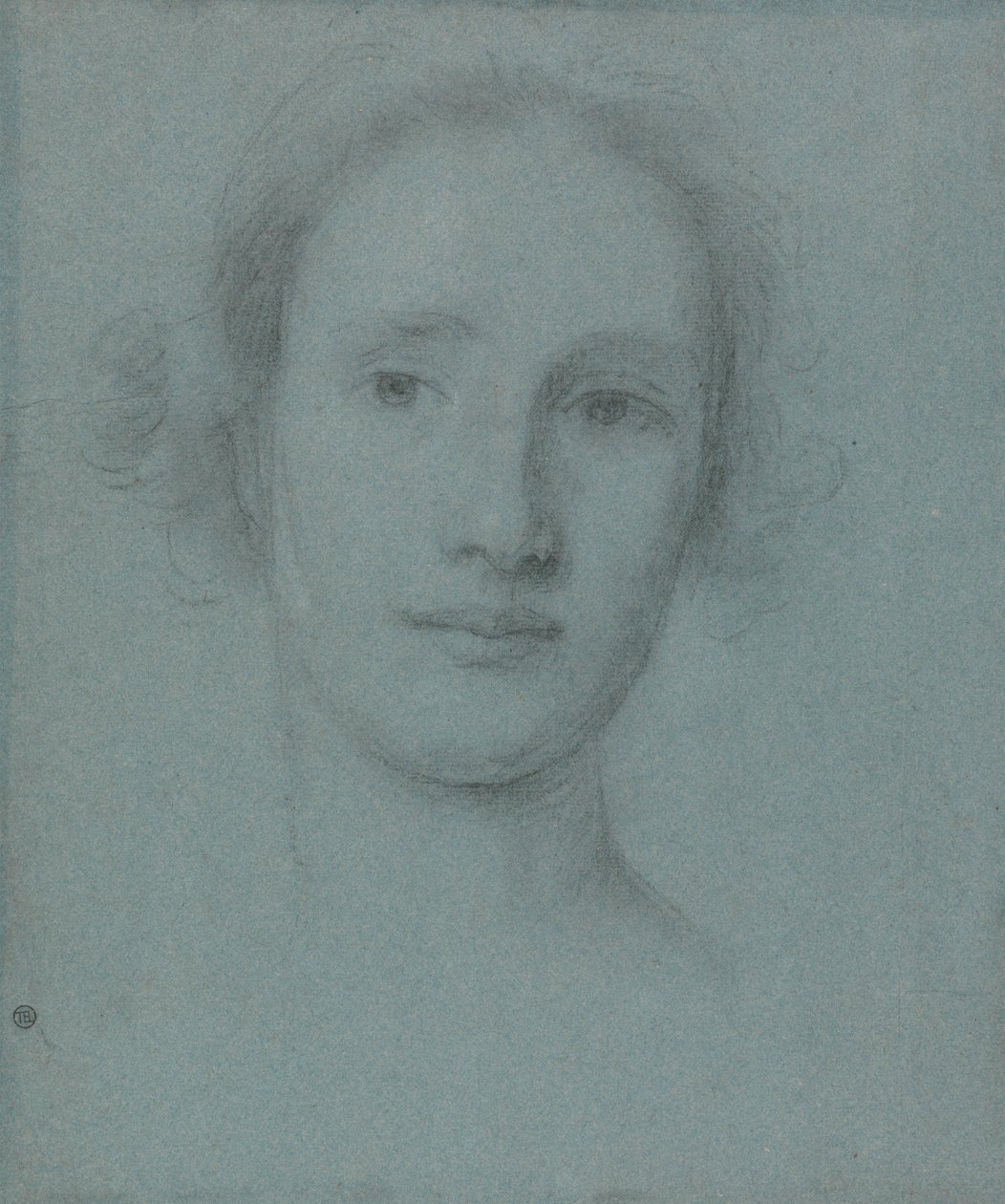 Nuoren naisen pää tekijältä Allan Ramsay