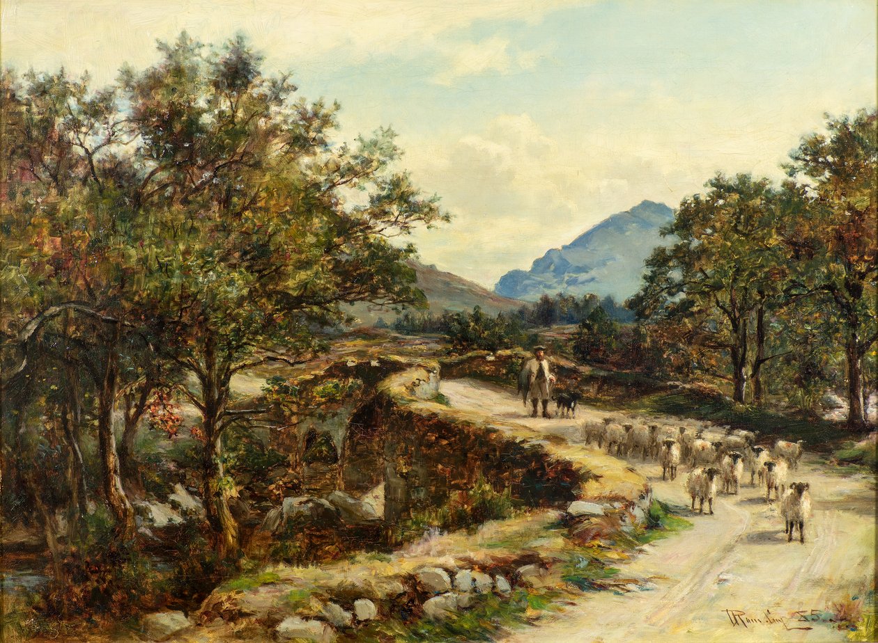 Vanha silta Inverlochyssa, Glenorchyssa tekijältä Allan Ramsay
