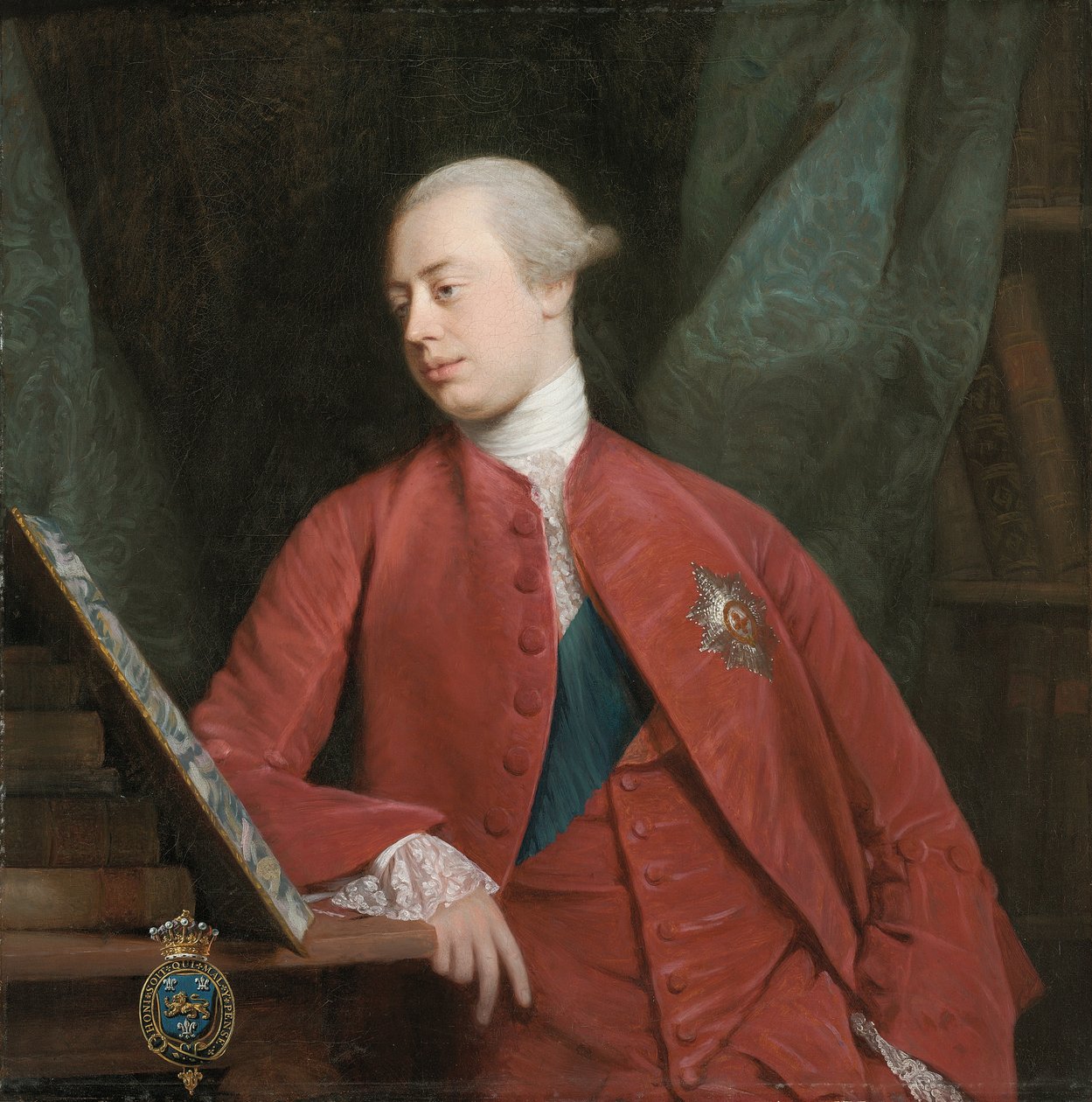 Frederickin muotokuva, Lord North K. G., myöhemmin Guildfordin toinen jaarl tekijältä Allan Ramsay