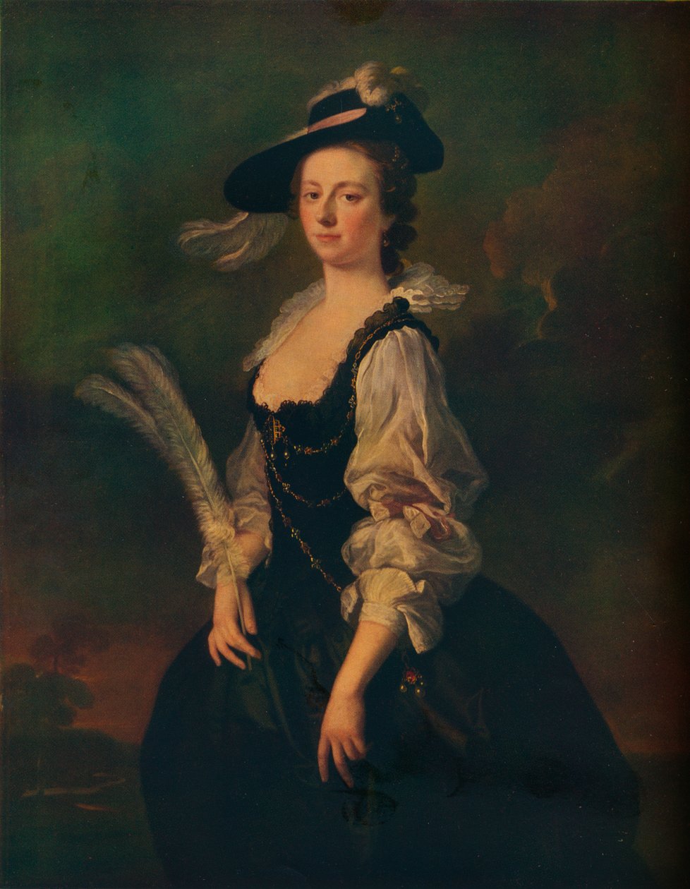 Jane Halen muotokuva rouva Madan, 1746 tekijältä Allan Ramsay