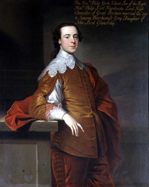 Kunniallisen Philip Yorken muotokuva tekijältä Allan Ramsay