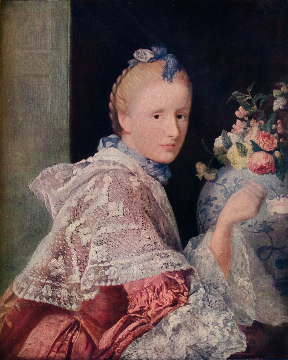 Maalareiden vaimo, 1760 tekijältä Allan Ramsay