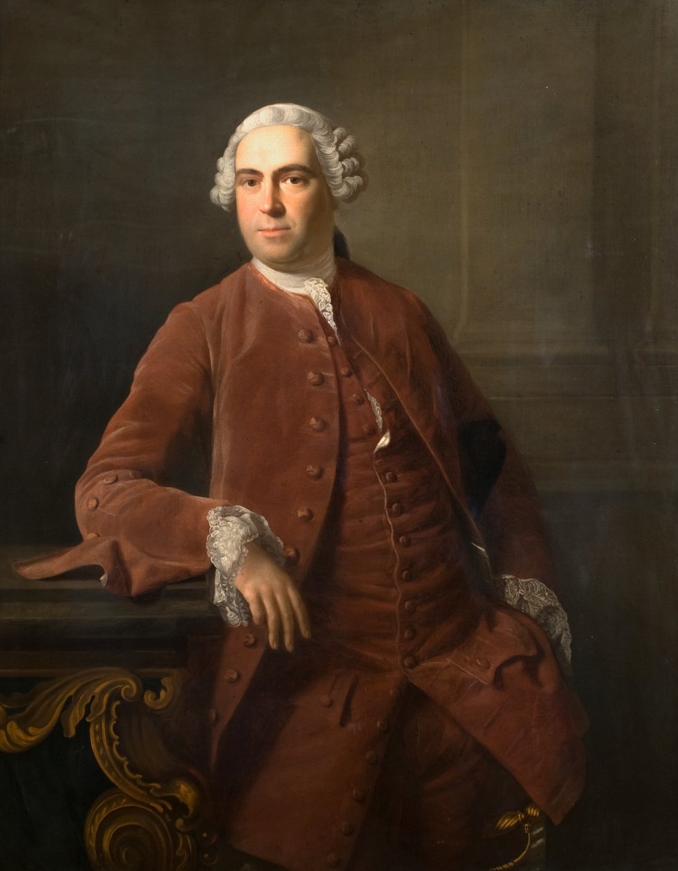 William Drummond, n. 1758 (öljy kankaalle) tekijältä Allan Ramsay