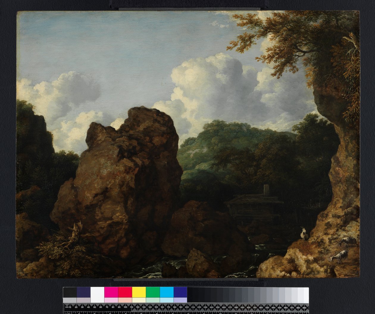 Norjan maisema, 1656 tekijältä Allart van Everdingen