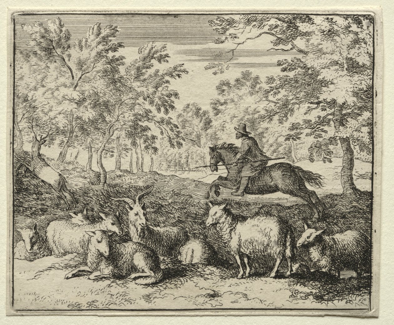 Reynard the Fox: The Chase of the Stag. tekijältä Allart van Everdingen