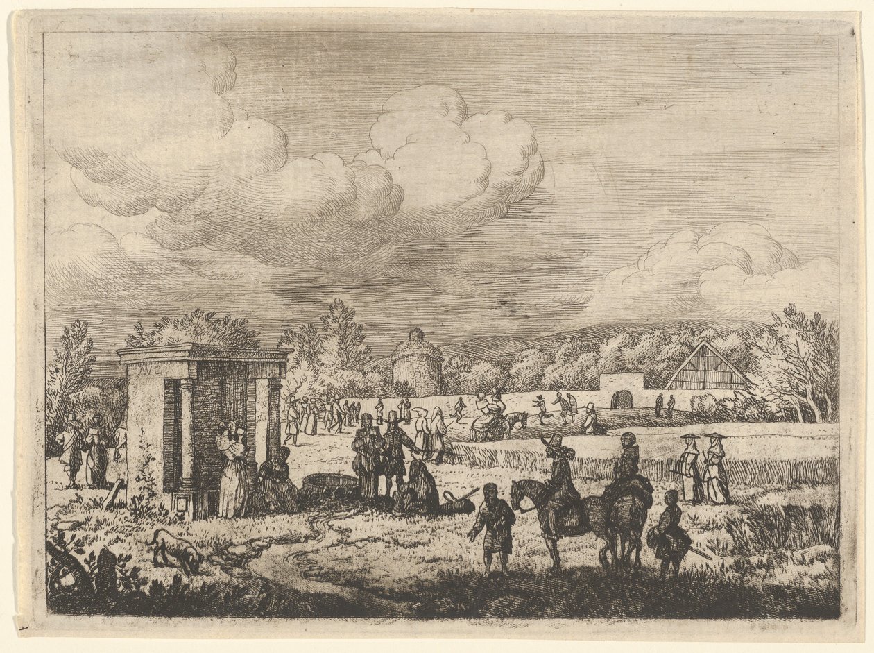 Ensimmäinen kevät, 1600-luku. tekijältä Allart van Everdingen