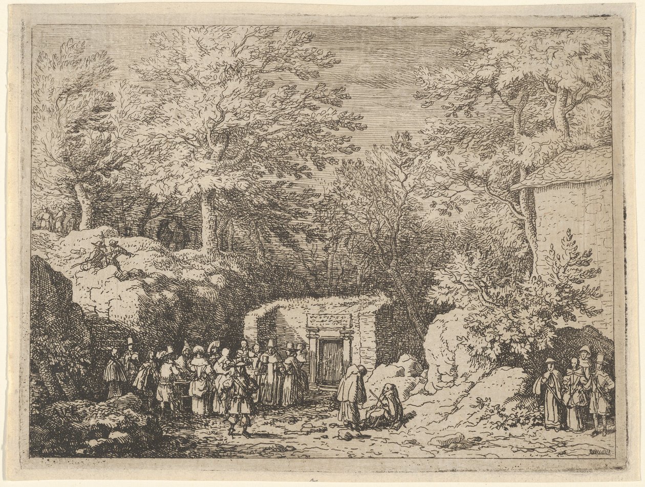 Neljäs kevät, 1600-luku. tekijältä Allart van Everdingen