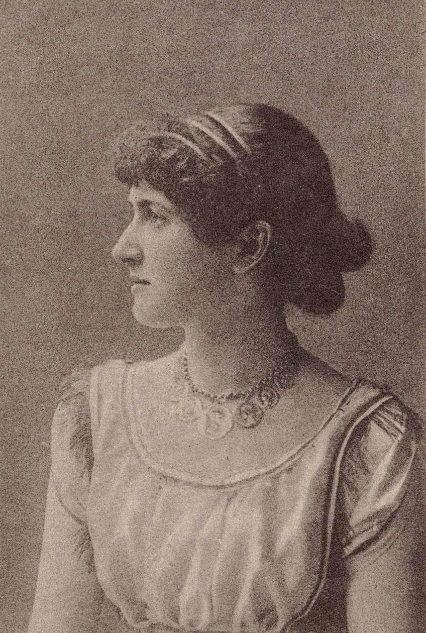 Kitty Welch, näyttelijäsarjasta N67, joka mainostaa Virginia Brights -savukkeita..., noin. 1888. tekijältä Allen and Ginter