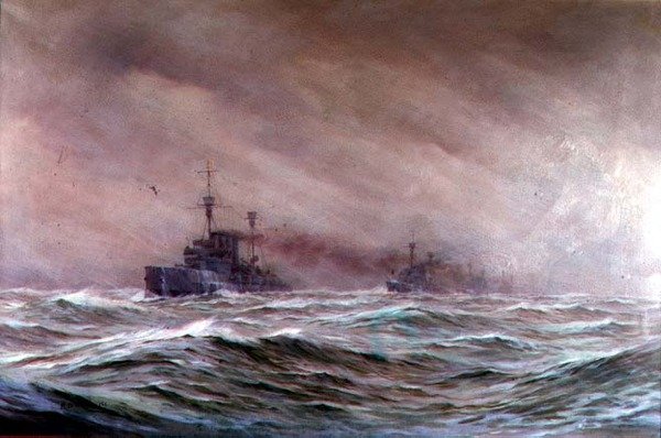 Toinen risteilijälentue, Pohjanmeri 1914-16 tekijältä Alma Claude Burlton Cull