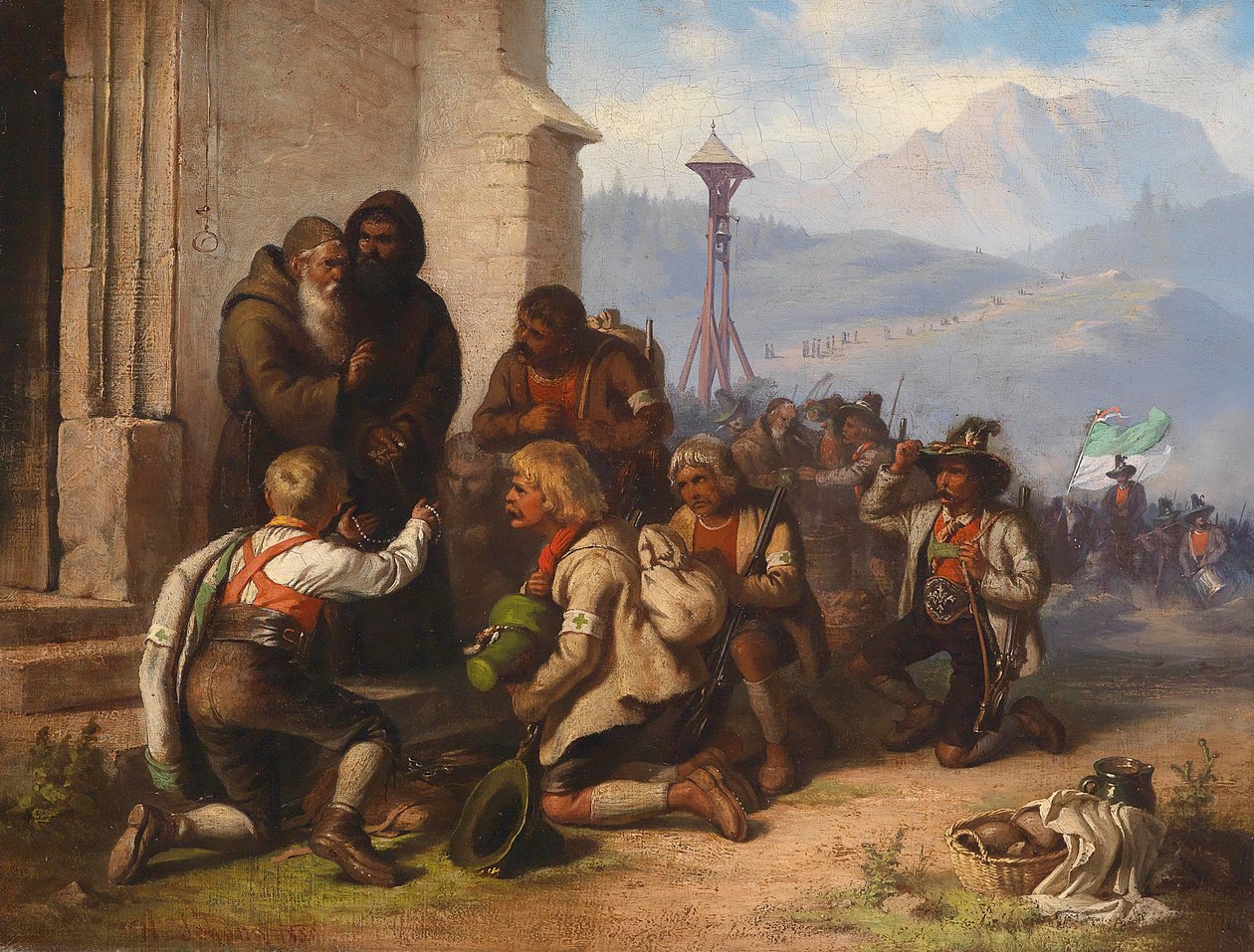 Tiroler Wallfahrer tekijältä Alois Schonn