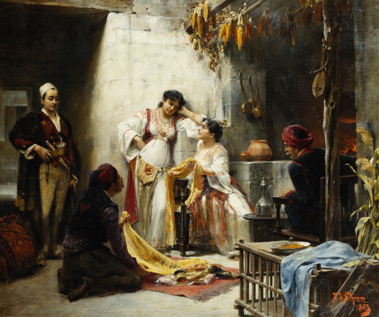 Kova päätös, 1893 tekijältä Alois Hans Schram