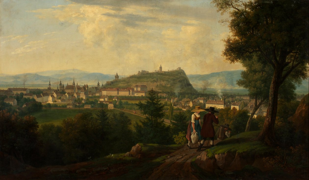 Graz Schlossbergin kanssa tekijältä Alois von Saar