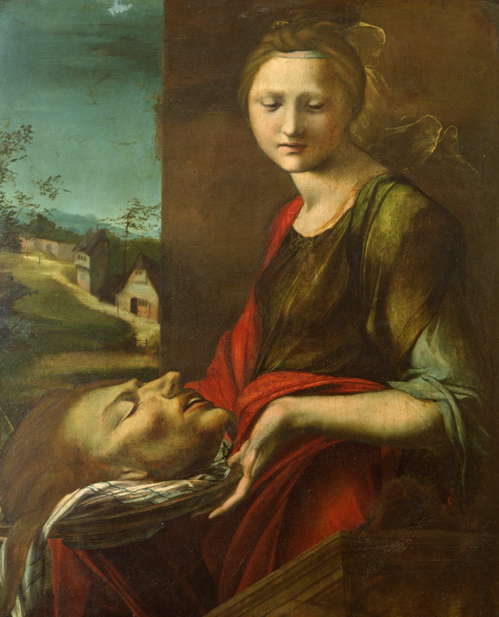 Salome Johannes Kastajan pään kanssa, n. 1512-16 tekijältä Alonso Berruguete