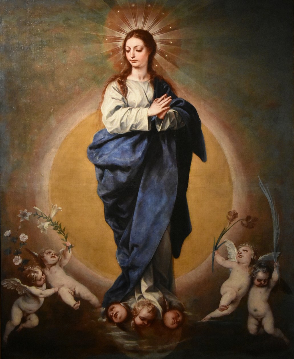 Alonso Cano (1601-1667) Mary Immaculate Conception St John