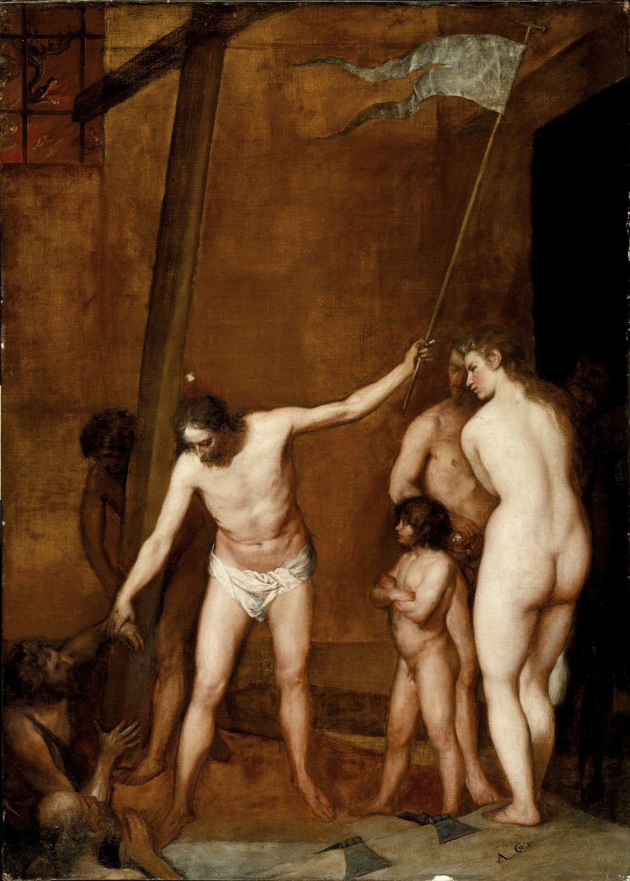 Christus in der Vorhölle tekijältä Alonso Cano
