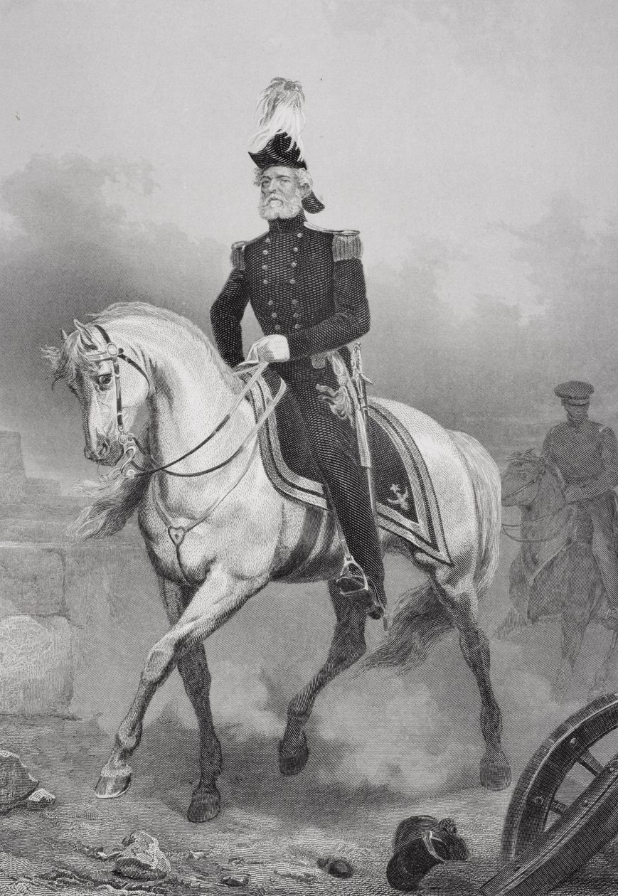 John Anthony Quitman (1798-1858) tekijältä Alonzo Chappel