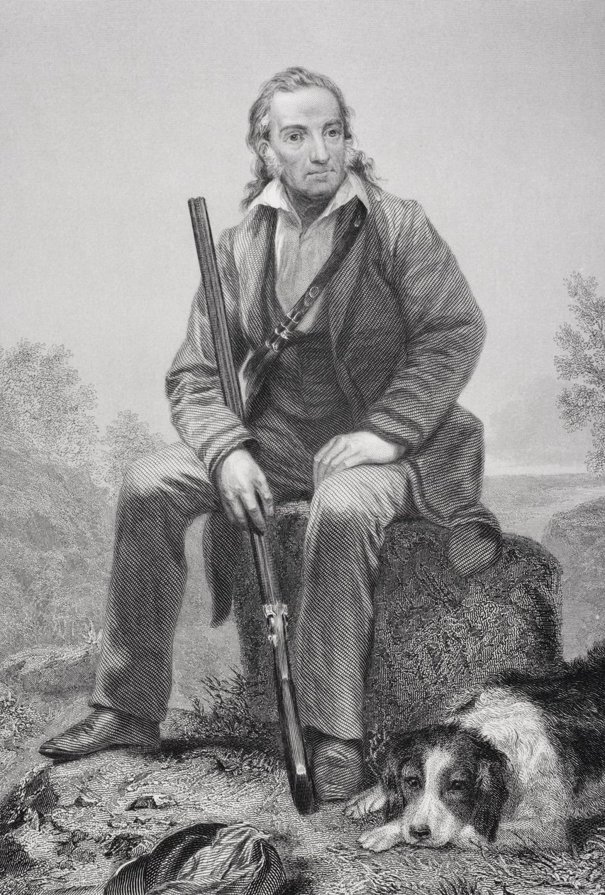John James Audubon (1785-1851) tekijältä Alonzo Chappel