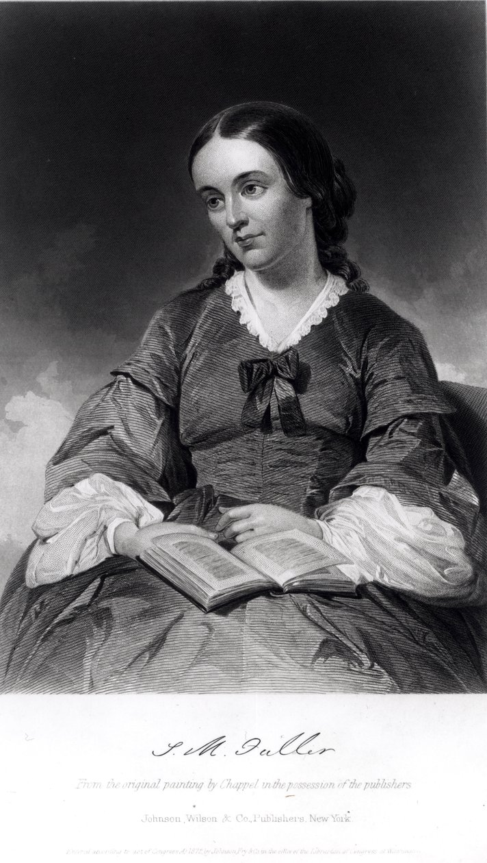 Margaret Fuller (1810-50) pubi. Johnson, Wilson und Co., 1872 tekijältä Alonzo Chappel