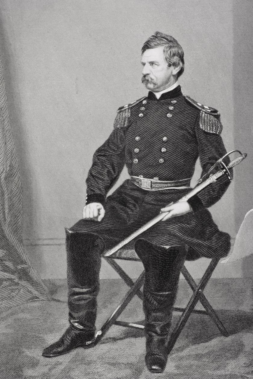 Nathaniel Prentiss Banks (1816-94) tekijältä Alonzo Chappel
