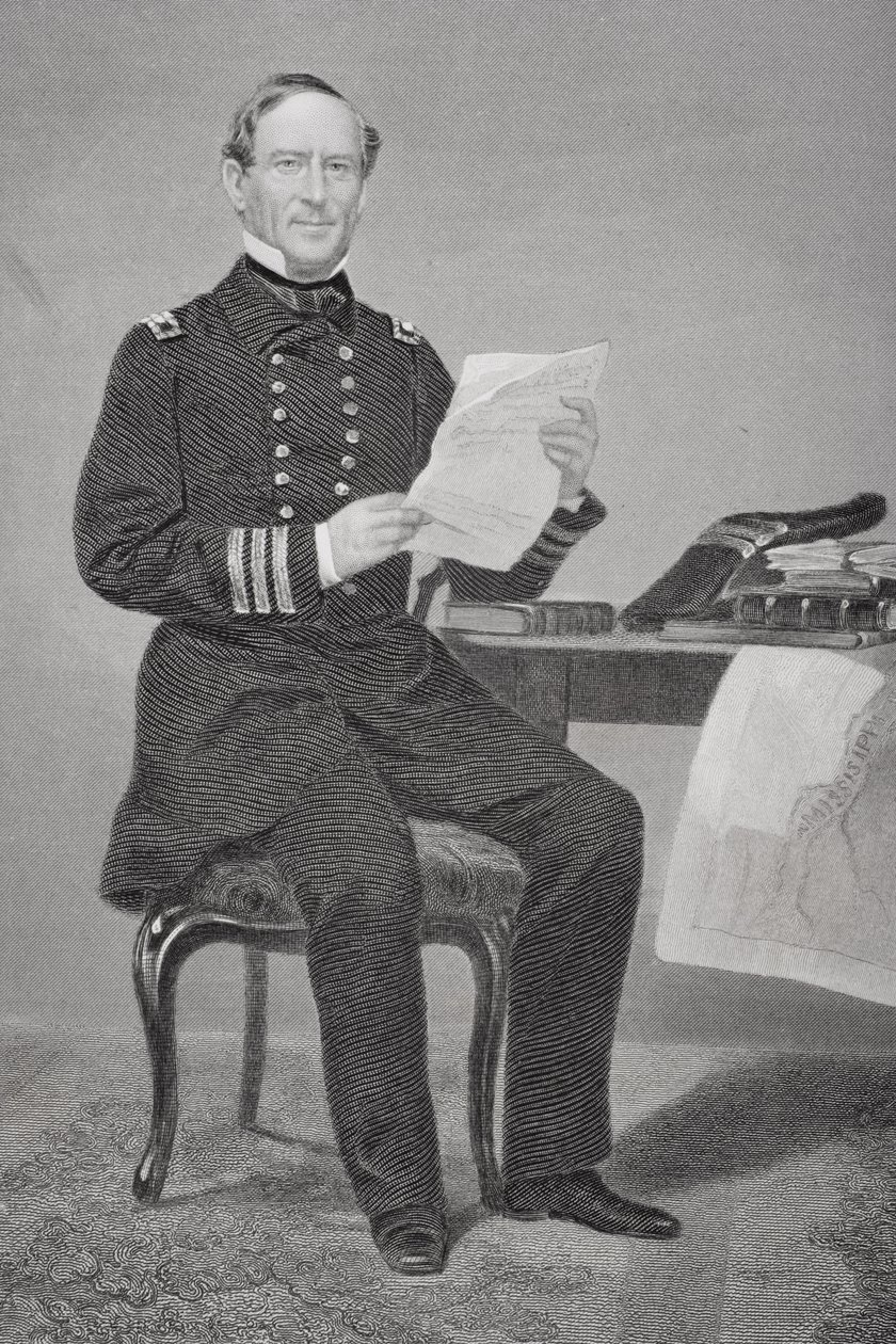 Muotokuva amiraali David Glascoe Farragutista (1801-70) tekijältä Alonzo Chappel