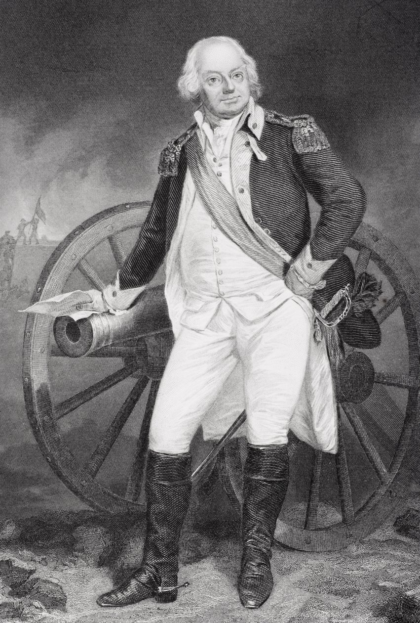 Benjamin Lincolnin (1733-1810) muotokuva tekijältä Alonzo Chappel
