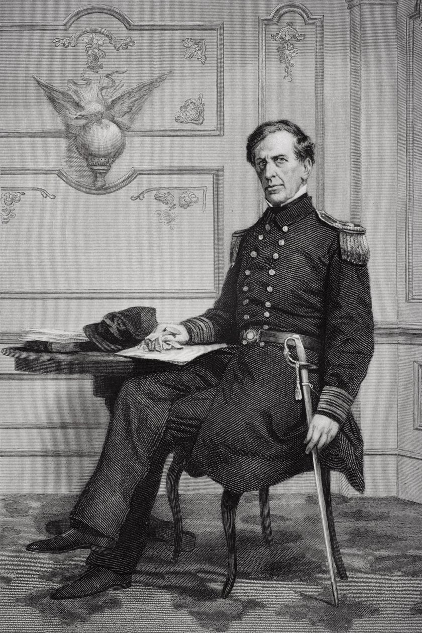 Charles Wilkesin muotokuva (1798-1877) tekijältä Alonzo Chappel
