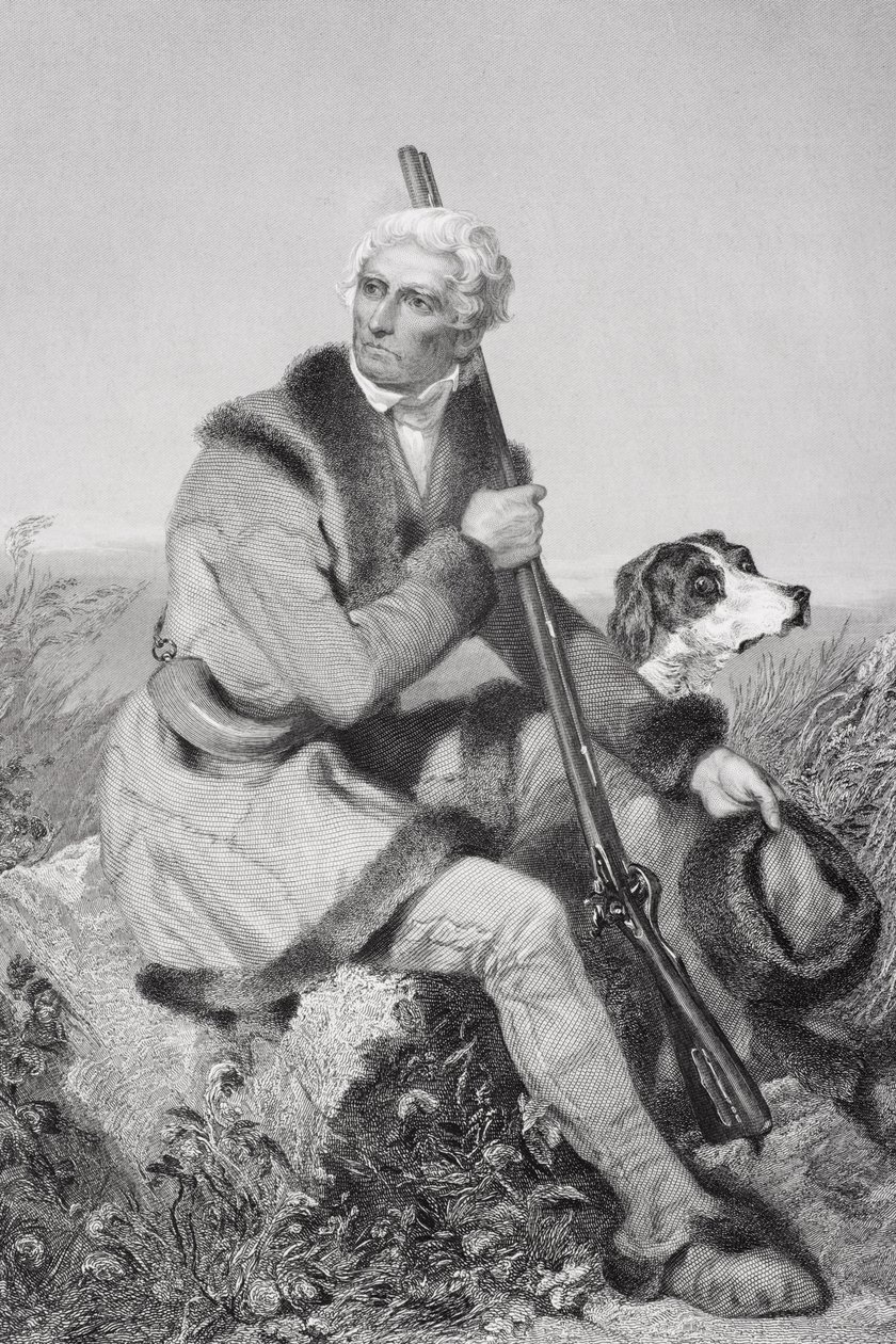 Daniel Boonen (1734-1820) muotokuva tekijältä Alonzo Chappel