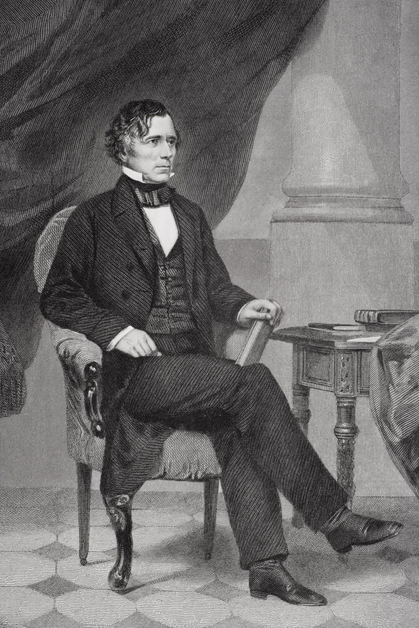 Franklin Piercen (1804-69) muotokuva tekijältä Alonzo Chappel