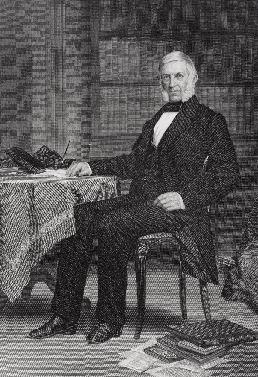 George Bancroftin (1800-1891) muotokuva tekijältä Alonzo Chappel