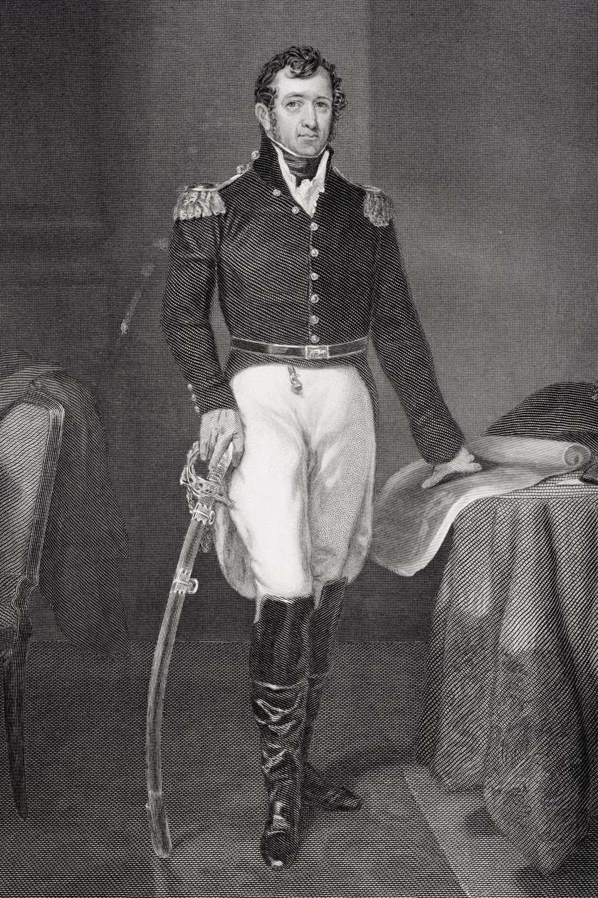 Jacob Brownin (1775-1828) muotokuva tekijältä Alonzo Chappel