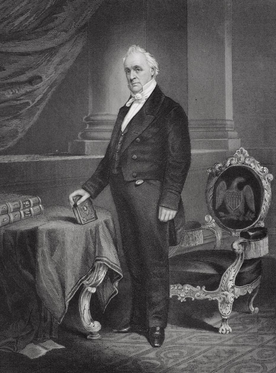 James Buchananin (1791-1868) muotokuva (katso lisätietoja numerosta 254653) tekijältä Alonzo Chappel