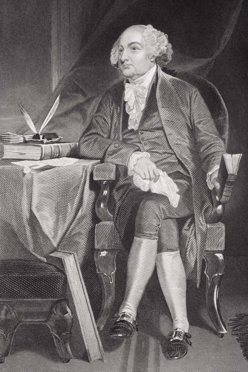 John Adamsin (1735-1826) muotokuva tekijältä Alonzo Chappel