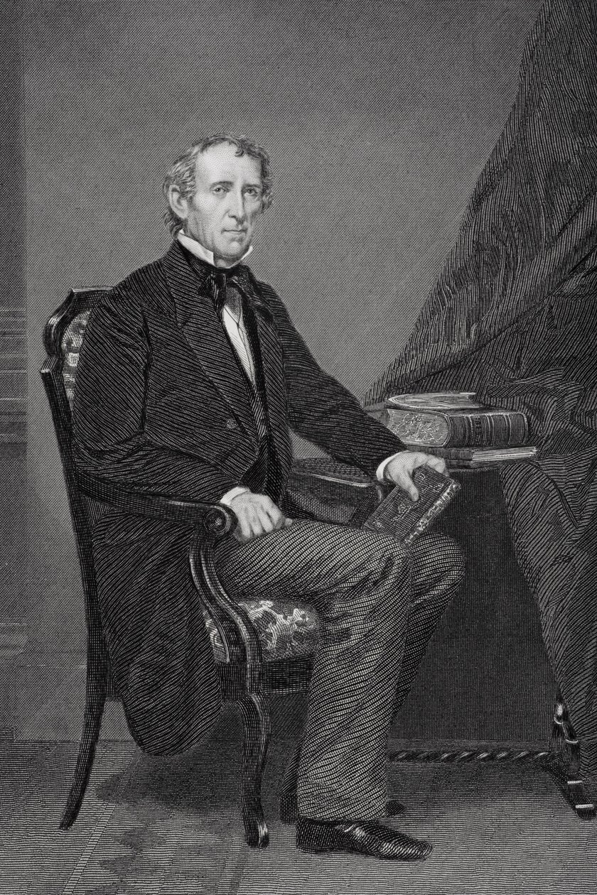 John Tylerin (1790-1862) muotokuva (katso lisätietoja numerosta 254658) tekijältä Alonzo Chappel
