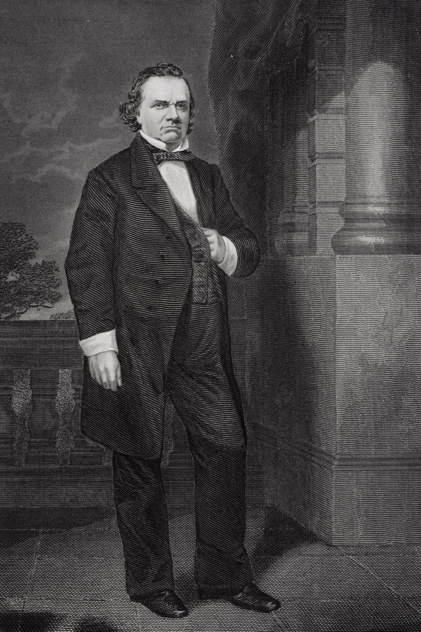Stephen Arnold Douglasin (1813-61) muotokuva tekijältä Alonzo Chappel