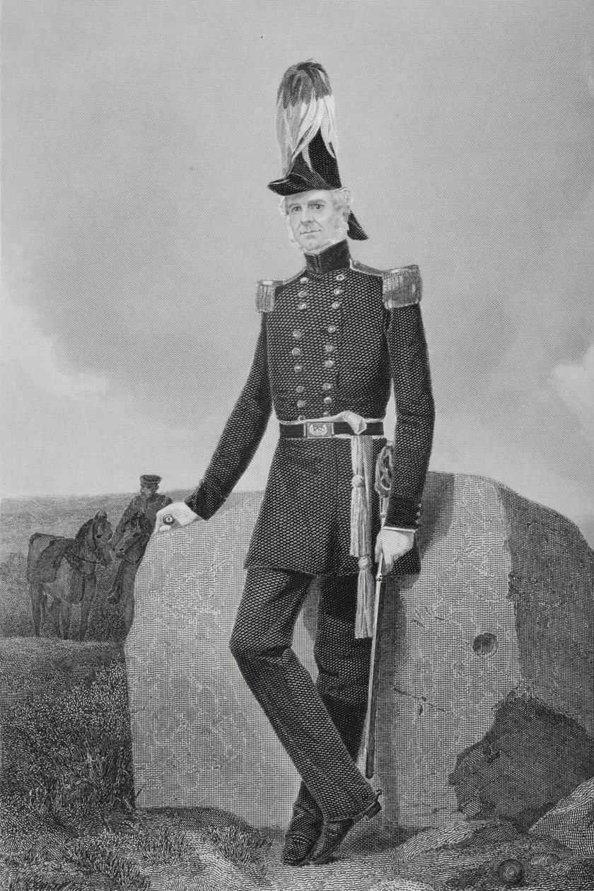 William Jenkins Worthin (1794-1849) muotokuva tekijältä Alonzo Chappel