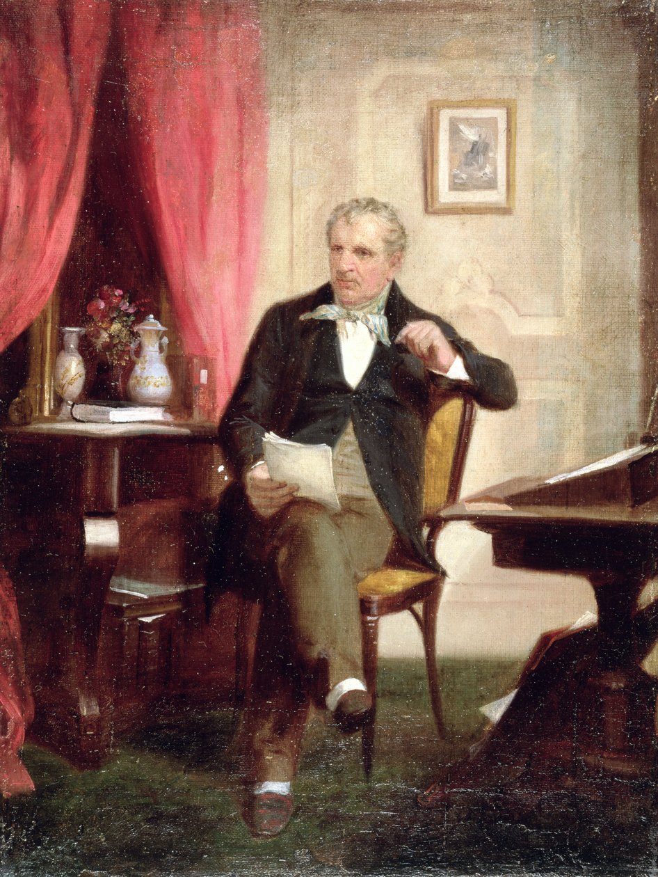 James Fenimore Cooper (1789-1851) (konservoinnin jälkeen) tekijältä Alonzo Chappel